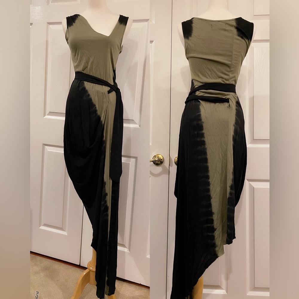 NWOT Religion belted tye dye maxi dress